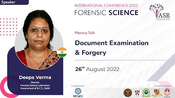 Document Examination & Forgery | Deepa Verma