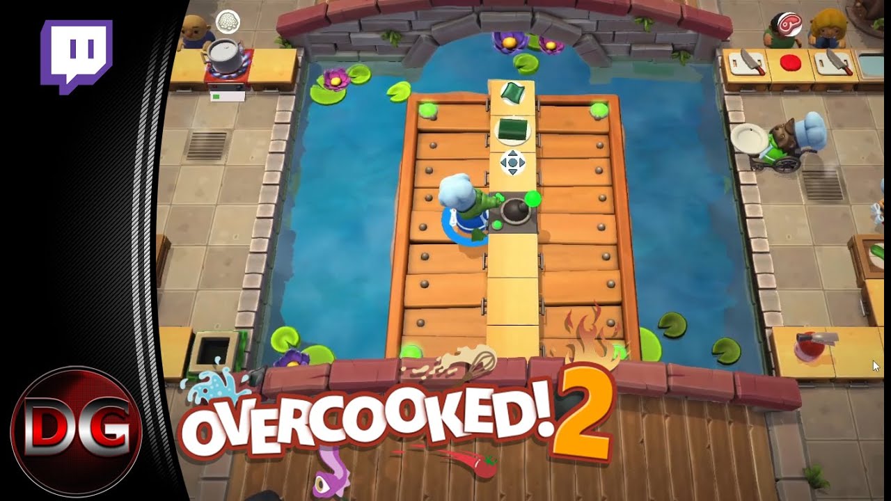 Overcooked 2 - Let's Play! - Only 1 of us can be the captain of this ...