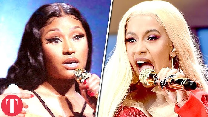 A History Of Nicki Minaj And Cardi B's Rivalry - YouTube