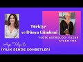 TÜRKİYEDE VE DÜNYADA NELER OLACAK ? VEDİK ASTROLOG AYŞEN TOK İLE