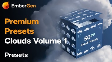 EmberGen Premium Presets: Clouds Volume 1