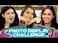 DIY PHOTO DISPLAY CHALLENGE?! w/ Karina Garcia, Roxette Arisa & Madison De La Garza