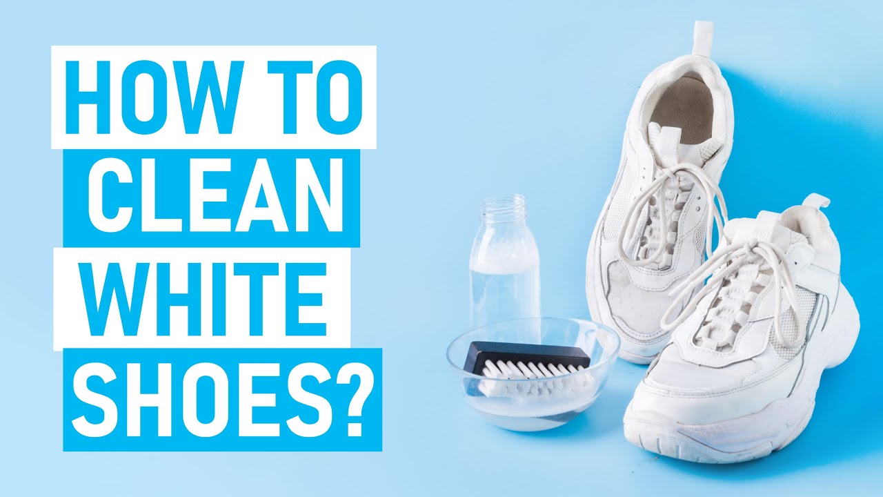 How to CLEAN WHITE SHOES? | best with TOOTHPASTE! - YouTube