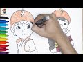 menggambar boboiboy keren mudah