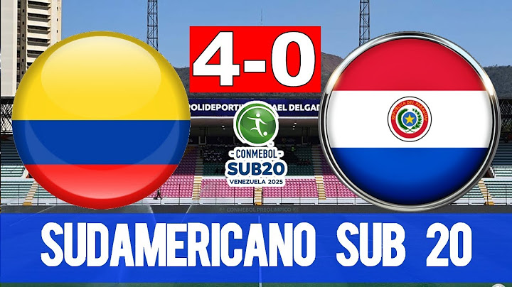 Colombia vs Paraguay 4-0 | SUDAMERICANO SUB 20 | 23/01/2025 - Highlights