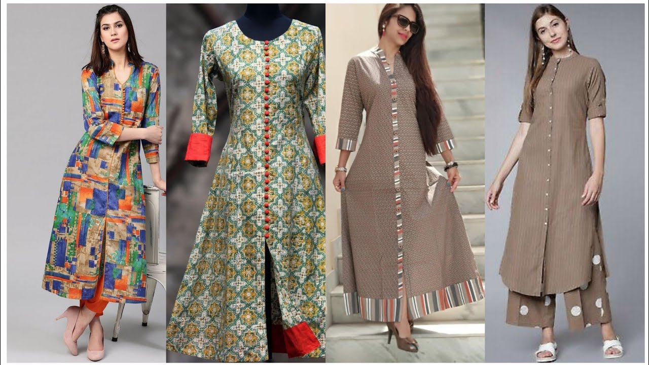 Check Shirt Designs & Types for Ladies Kurtis in Pakistan - Zamani.pk