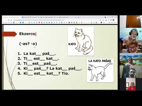 1a Aula EKE - Elementa Kurso de Esperanto por Adonis Saliba- Programa Mia Amiko