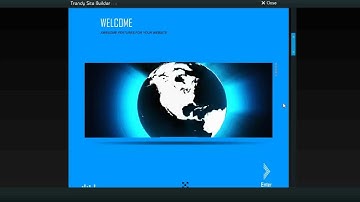 How to add a 3d style home design to my site in Trendy Site Builder 1.1.0?