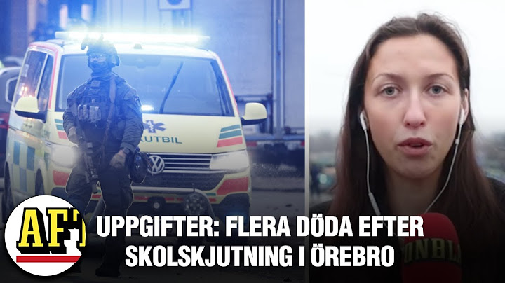 Skolskjutning i Örebro – Aftonbladet på plats