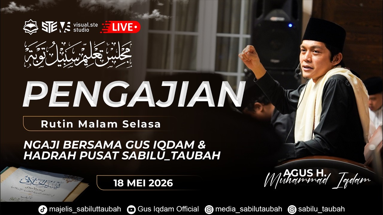 [LIVE] Rutinan Malam Selasa Majelis Sabilu Taubah Blitar (18 MEI 2026)
