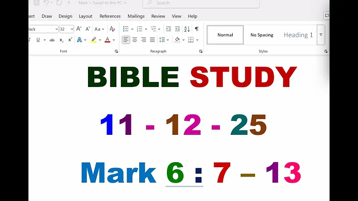 2025 12 04 Thursday Bible Study