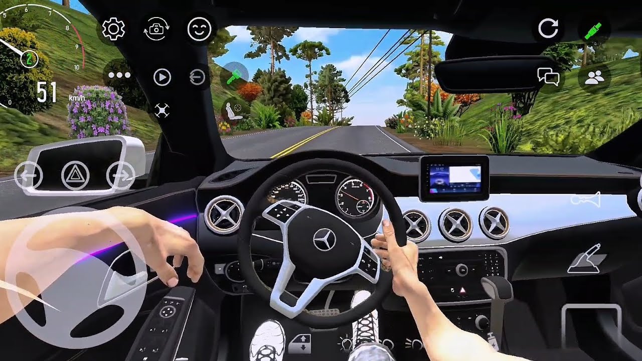 New Mercedes Online: Multiplayer - Fiat Doblo Realistic Evening POV Driving | New Mobile Game