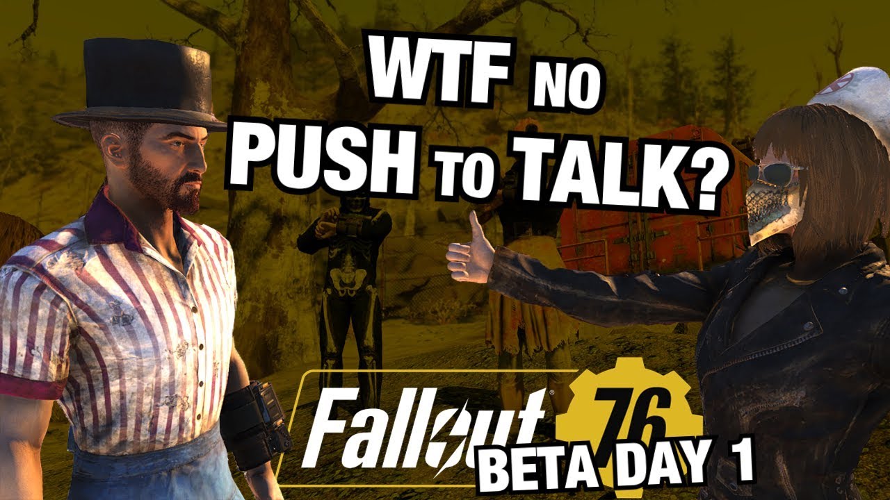 Fallout 76 but my mic is open and I'm eating chips (Fo76 IN A NUTSHELL)