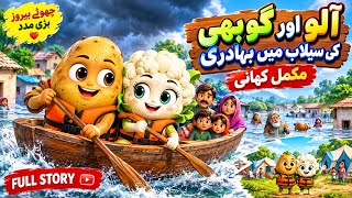 Details  Aloo Gobi Ne Kaise Bachaya Gaon Walon Ko | Amazing Flood Rescue Story 🌊 Guide