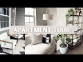 MY FULL APARTMENT TOUR!! Restoration Hardware look for less // lots of neutral & very organized