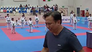 Ammar Karate Belt Test Green to Blue Belt, Kuwait