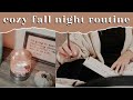 cozy fall night routine w/ jesus