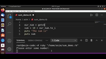 How to Get User Input in a Ruby Program