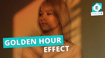Create A Golden Hour Effect in Pixlr E