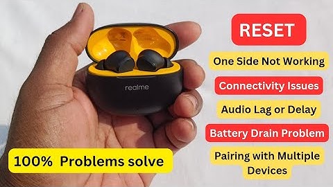 Realme Earbuds Reset Problem | realme buds t100 reset | EARBUDS RESET #reset #earbud #realme
