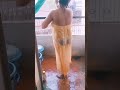 Hot desi bhabhi bathing||open bathing #bathing #viralvideo