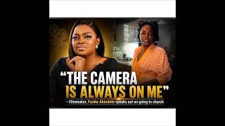 Why Filmmaker, Funke Akindele No Longer Goes to Church Physically.