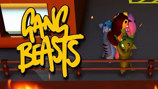 Four Idiots Play Gang Beasts