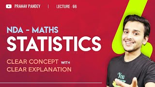 Statistics-01|Nda-Math|Pranav Pandey| One-Shot