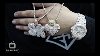 Franky Diamonds Miami Jeweler Shows us How To Price a Diamond Chain & Makes Custom Pendant on Spot.