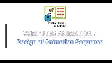Design  of Animation Sequence in Computer Animation | lecture 1