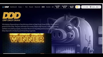 GAMECHANGER DRIP DROP DRAW LAUNCHES MONDAY