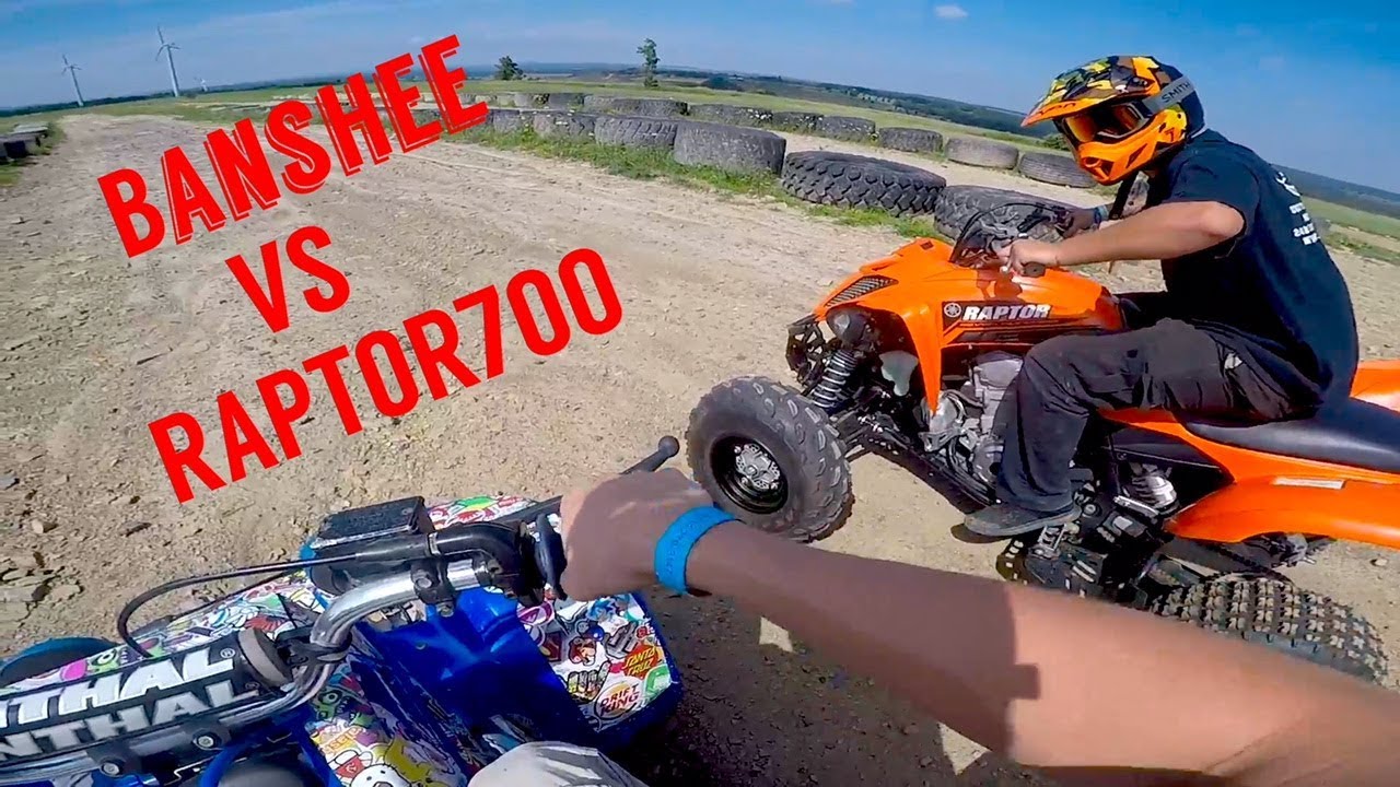 Banshee VS Raptor 700! - YouTube