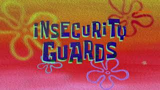 SpongeBob - Insecurity Guards Title Card (Kazakh)