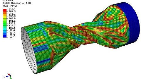 Abaqus CAE: How to model high deformation twisting problem using Abaqus CAE and Explicit Solver!!