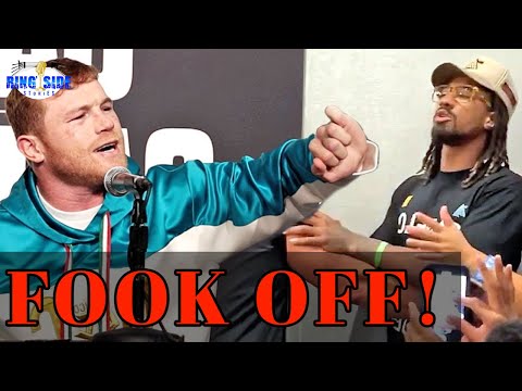 Video: Canelo Berbicara Pada Wawancara Narkoba