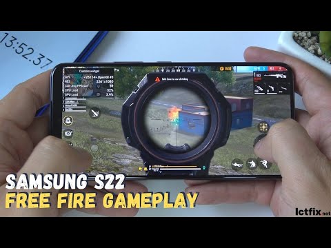 Samsung Galaxy S22 Free Fire Gaming test