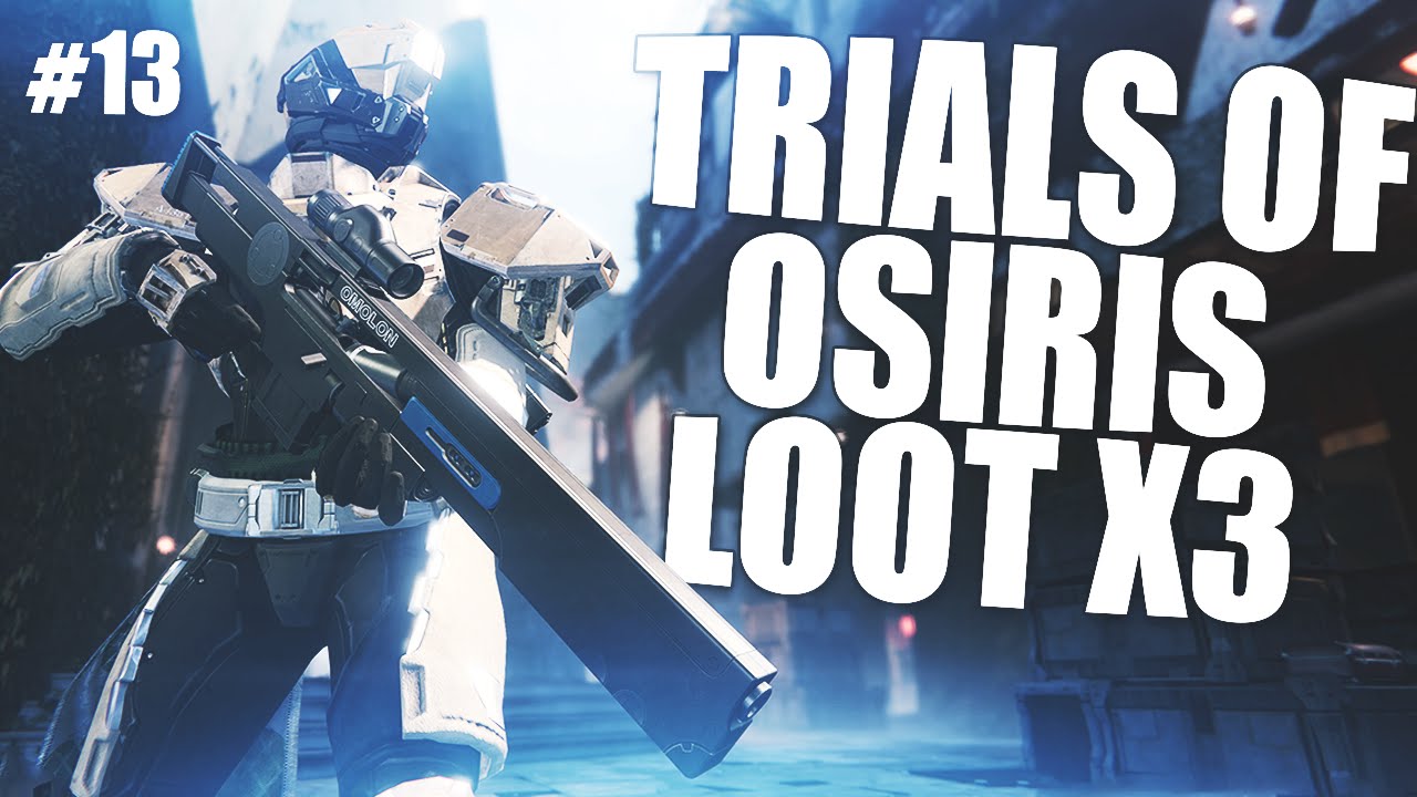Destiny - Trials of Osiris Loot x3 Characters #13 (Sick Clips!)