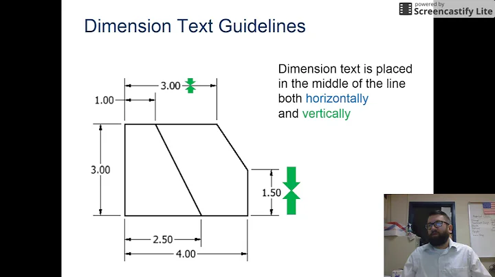 PLTW IED Unit 7.1 Dimensioning