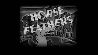 Horse Feathers (1932) Title Sequence Paramount Pictures