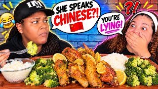 SHE WENT ALONG WITH MY LIES… UNTIL I TOOK IT TOO FAR 😳😂 | HONEY GARLIC LEMON CHICKEN WINGS MUKBANG