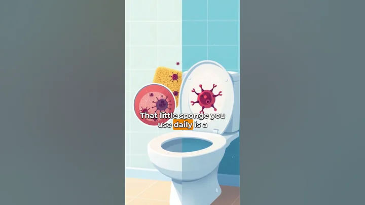 Your Kitchen Sponge is Dirtier Than Your Toilet! Clean It in 1 Minute! #selfhelp#explore