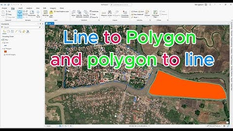 How to Convert Line to Polygon or Polygon to Line in ArcGIS Pro