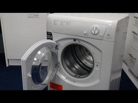 Hotpoint TVHM80CP 8Kg Vented Tumble Dryer