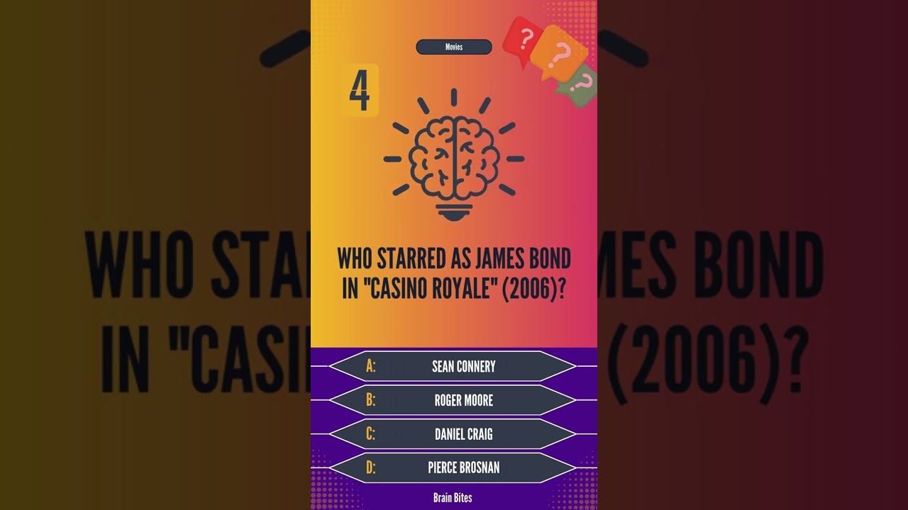 Who starred as James Bond in "Casino Royale" (2006)? 