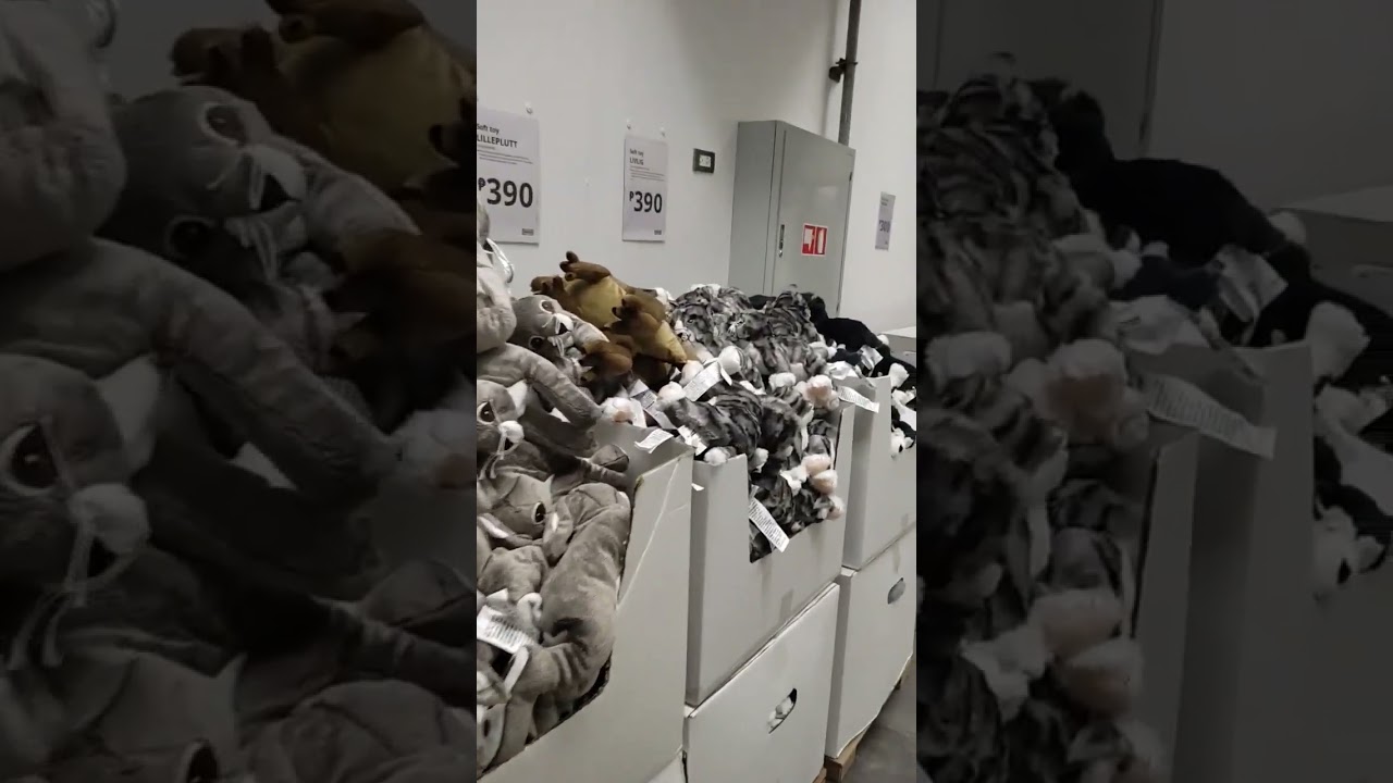 so many toys inside Ikea 🙀 