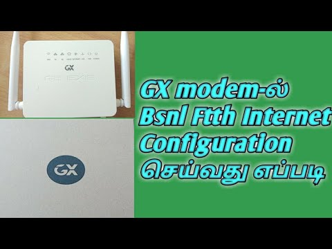 GENEXIS Router (or) Modem Platinum 4410 Internet Configuration (BSNL FTTH)