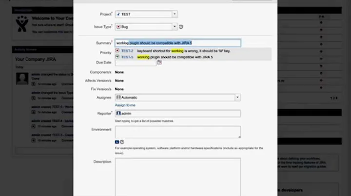 Similar Issues JIRA Plugin