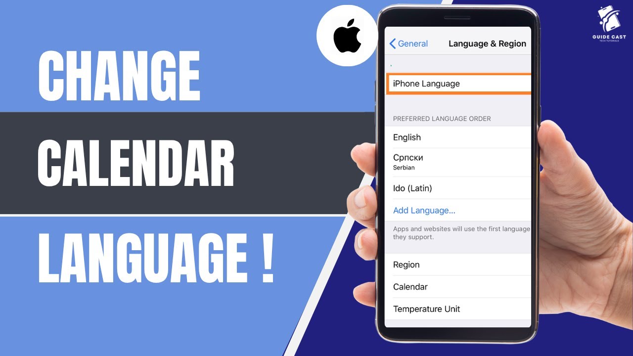 How to Change Calendar Language on iPhone (2025) — Switch to Any Language