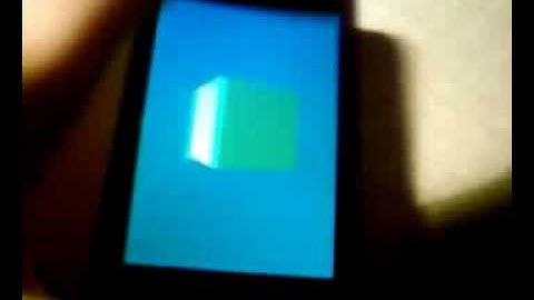 OpenGL ES Spinning cube accelerometer