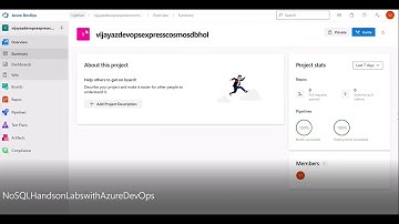 Cosmos DB Hands on Labs using AzureDevOps